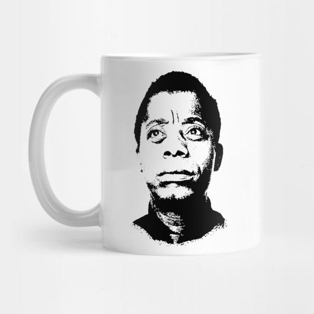 James Baldwin Portrait Pop Art by phatvo